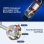 Misturador de mao BioloMix HB3302 1200W 6 velocidades Turbo