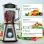 Blender BioloMix SF701 1300 W, verre 1,5 L, bouteille 600 ml