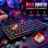 Toetsenbord AJAZZ NK61 Gaming mechanisch 60% RGB Hot-Swap