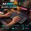 Toetsenbord Ajazz AK820 Gaming Mechanisch 75% USB-C Hot-Swap Zwart