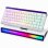 Teclado Aula HERO 68 HE Gaming Magnético 60% RGB Hot-Swap Blanco