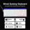 Teclado Aula HERO 68 HE Gaming Magnético 60% RGB Hot-Swap Blanco