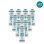 Ewent Pulverizador de Alcohol Isopropílico 200ml Pack 10 Unidades