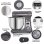 Batidora BioloMix BM601 1200 W 6 L 6 Velocidades + Pulse Motor DC