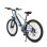 Bicicleta elétrica HillMiles MileTrail 1 azul 250 W 26 polegadas
