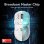 Rato gaming Attack Shark X3 sem fios 3 modos 26000 DPI branco 49 g