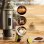 Cafetière espresso portable BioloMix 3 en 1 15–19 bars 12 V argent