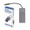 Base para portátil Ewent EW1156 USB-C 8 en 1 HDMI 4K SSD M.2 NVMe 100 W