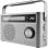 Radio portatile JVC RA-E315G Bluetooth FM 2 W Grigio