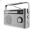 Radio portatile JVC RA-E315G Bluetooth FM 2 W Grigio