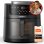 Heissluftfritteuse WEBBER AF938TFT Sichtfenster 8 L 1800 W mit Touch-Bedienung