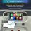 Autorradio JUNSUN 7" CarPlay Android Auto Bluetooth 5.0 para Fiat 500 2007-2015