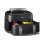 Freidora de Aire Philips NA551/00 9 L 2750 W Doble Cesta con Vapor