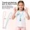 Blackview Z40 Pro GPS LBS WiFi 1,85'' Rose Taille Unique Étanche Enfant