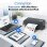 Imprimante d'etiquettes Nobrand Thermique Bluetooth 30-110 mm