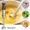 Mixeur plongeant Nobrand 0,8L 6 vitesses inox 220V noir