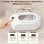 Nettoyeur ultrasonique UV Générique 501-700 ml 3 niveaux Blanc