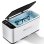 Nettoyeur Ultrasonique Écran Tactile 46 kHz 700 ml Acier Inox Blanc