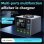 Station de charge Nobrand 140 W 8 ports + 15 W sans fil – ecran 2,8 pouces