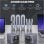 Station de charge Nobrand GaN 300W 6 ports écran TFT PD3.0 100W gris