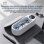 Nettoyeur Ultrasonique Generique Portatif USB Blanc
