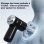 Pistolet de massage Nobrand 9 tetes, 6 vitesses, USB-C, noir