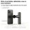 Pistolet de massage mini Nobrand 4 têtes 45 W 2000 mAh USB-C Noir