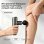 Pistolet de massage mini Nobrand 4 têtes 45 W 2000 mAh USB-C Noir