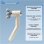 Pistolet de massage Nobrand 9 tetes poignee longue 6 vitesses