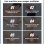 Pistolet de massage Nobrand 9 tetes poignee longue 6 vitesses