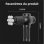 Pistolet de massage Nobrand 8 tetes 24 W 6800 tr/min LCD