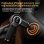 Pistolet de massage mini Nobrand 20 niveaux 6 têtes 2000 mAh gris