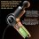 Pistolet de massage mini Nobrand 20 niveaux 6 têtes 2000 mAh gris