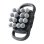 Pistolet de massage Nobrand 16 tetes, 9 modes, chaleur rouge, USB-C