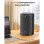 Chauffage ceramique Ateroll 1500W oscillant avec mode Eco