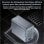 Station de charge Nobrand GaN 165W 6 appareils 4 USB-C 2 USB-A écran