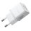 Cargador de pared Baseus Palm 20 W USB-C + USB-A Carga Rápida Blanco