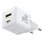 Cargador de pared Baseus Palm 20 W USB-C + USB-A Carga Rápida Blanco