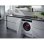 Lavadora integrable AEG LFU7E8436F 8 kg 1400 rpm clase A con vapor blanca