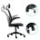 Chaise de bureau Urban Factory Ergo noir assise gonflable