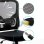 Chaise de bureau Urban Factory Ergo noir assise gonflable