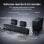 Barra de sonido Ultimea Poseidon M90 5.1.2 Bluetooth HDMI eARC Dolby Atmos