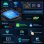Radio para coche JUNSUN 9" Android 15 CarPlay 2 GB/64 GB