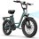 Bicicleta eléctrica URLIFE 500W 48V 13Ah Shimano 7 marchas Frenos de disco 20"