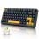 Teclado Aula F75 Gaming Mecánico 75% Inalámbrico RGB Hot-Swap LEOBOG Reaper Negro