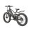 Bicicletta elettrica Farvox MX1 500W 48V 13Ah 26 pollici Bianco Arancione Grigio