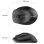 Vention KTHB0-ST Souris ergonomique sans fil 2,4 GHz 4000 DPI noire silencieuse