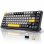 Clavier Ajazz AK820 Pro mecanique 75% sans fil TFT RGB Hot-Swap PBT