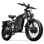 Bicicleta eléctrica Tifgalop F7 2000 W doble motor 20"