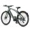Bicicleta eléctrica ENGWE MapFour N1 Pro, cuadro de carbono, verde